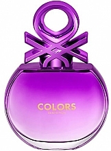 Fragrances, Perfumes, Cosmetics Benetton Colors Purple - Eau de Toilette (tester with cap)