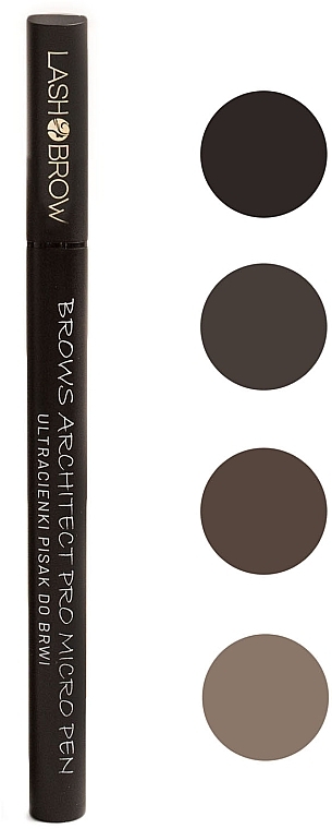 Ultra-Thin Brow Pencil - Lash Brow Brows Architect Pro Micro Pen — photo N2