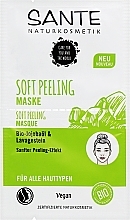 Fragrances, Perfumes, Cosmetics Face Peeling Mask for Sensitive Skin - Sante Soft Peeling Mask