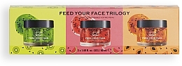 Beauty Set - Makeup Revolution Skincare X Jake Jamie Fruity Mask Trio — photo N1