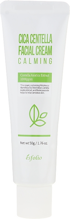 Soothing Face Cream - Esfolio Cica Centella Facial Cream — photo N1