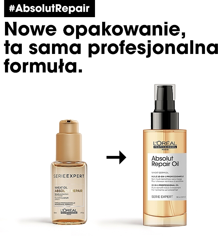 Moisturizing Serum - L'Oreal Professionnel Absolut Repair Serum — photo N4