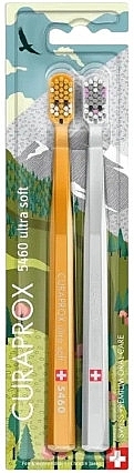 Duo Fox And Bunny Edition 2024 Toothbrush Set - Curaprox CS 5460 Ultra Soft — photo N1