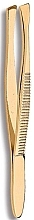 Fragrances, Perfumes, Cosmetics Beveled Tweezers "Golden Eye", 1092 - Donegal Slant Tip Tweezers