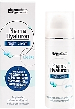 Fragrances, Perfumes, Cosmetics Night Face Care Cream - Pharma Hyaluron Pharmatheiss Cosmetics Nightcare