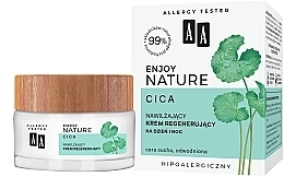 Fragrances, Perfumes, Cosmetics Moisturizing Regenerating Face Cream - AA Enjoy Nature Cica Moisturising Regenerating Cream