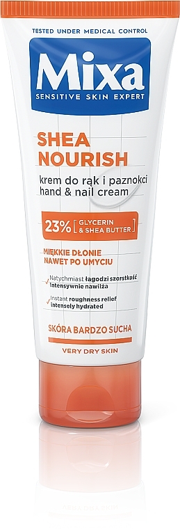 Nourishing Hand Cream - Mixa Intensive Care Dry Skin Hand Cream Intense Nourishment — photo N1