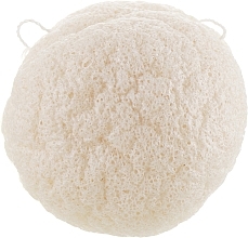 Konjac Face Sponge, white - Aise Line — photo N3