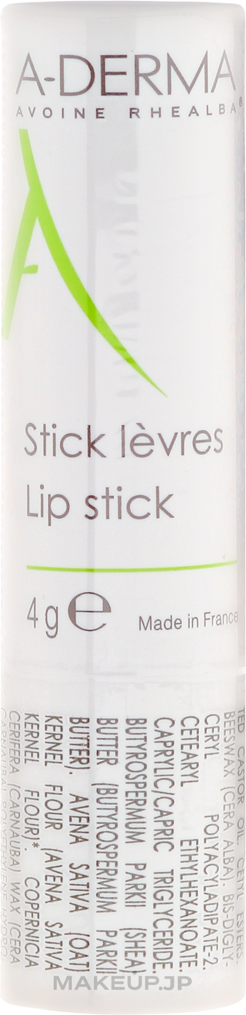 Oats Lip Balm - A-Derma Lip Balm Stick — photo 4 g