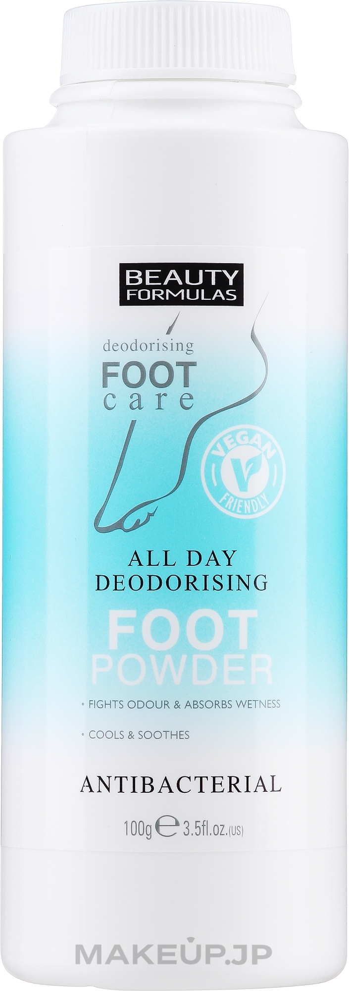 Antibacterial Foot Powder - Beauty Formulas All Day Deodorising Foot Powder Antibacterial — photo 100 g