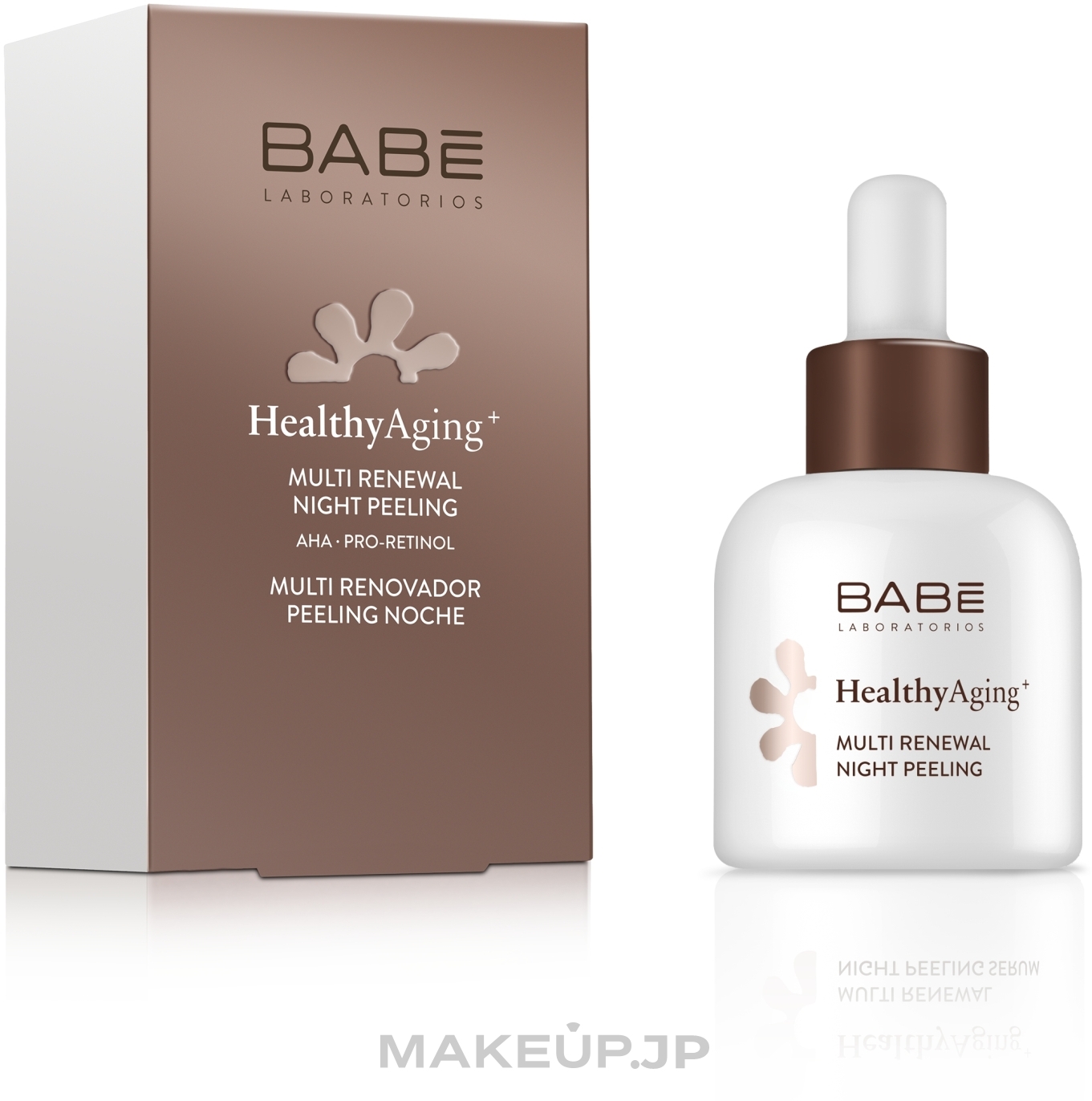 Renewing AHA & Retinol Night Peeling - Babe Laboratorios Healthy Aging Multi Renewal Night Peeling — photo 30 ml