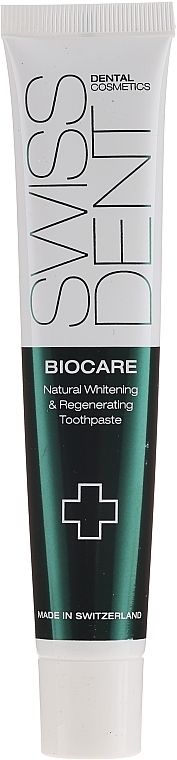Toothpaste - SWISSDENT Biocare Wellness For Teeth And Gums Toothcream — photo N3