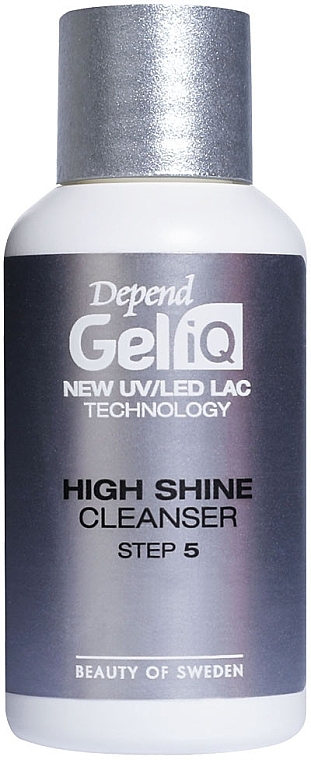 Gel Polish Gloss - Depend Cosmetic Gel iQ High Shine Cleanser Step 5 — photo N2