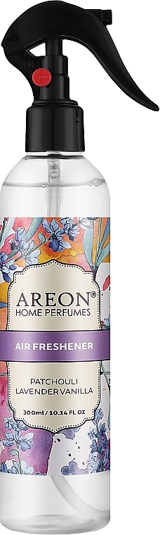 ホームフレグランススプレー - Areon Home Perfume Patchouli Lavender Vanilla Air Freshner — photo N1