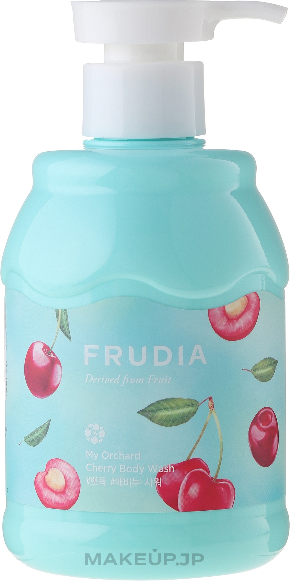 Creamy Shower Gel with Wild Cherry Scent - Frudia My Orchard Cherry Body Wash — photo 350 ml