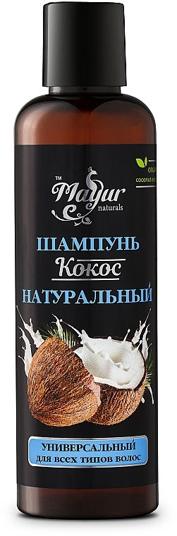 Universal Natural Shampoo for All Hair Types "Coconut" - Mayur — photo N4