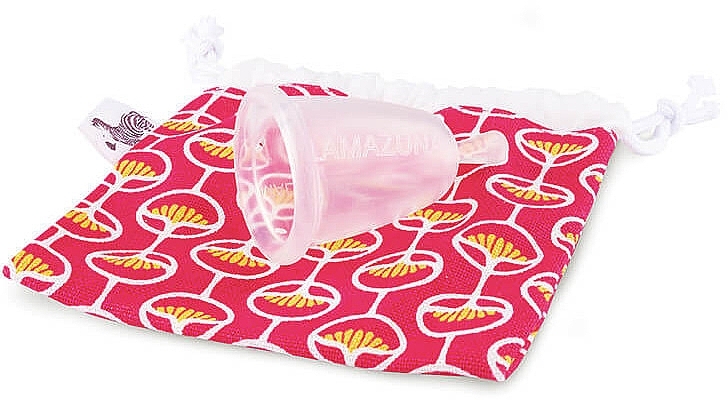 Hygienic Menstrual Cup, size 2, pink case - Lamazuna — photo N2