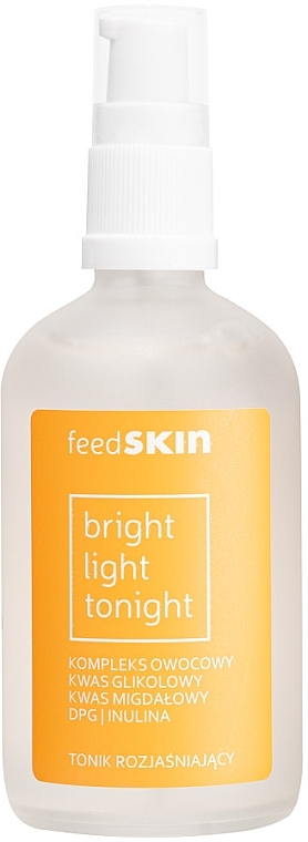 Brightening Face Tonic - Feedskin Bright Light Tonight Tonik — photo N1