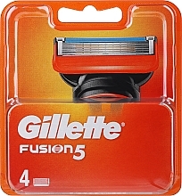 Shaving Razor Refills, 4 pcs. - Gillette Fusion 5 — photo N1