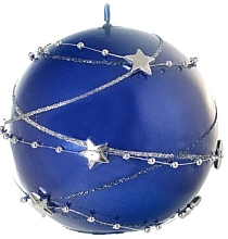 Fragrances, Perfumes, Cosmetics Decorative Candle, ball, blue, 8 cm - Artman Christmas Garland