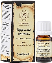 Fragrances, Perfumes, Cosmetics Essential Oil ‘Patchouli’ - Aromatika