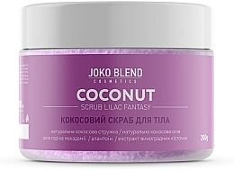 Fragrances, Perfumes, Cosmetics Coconut Body Scrub - Joko Blend Coconut Scrub Lilac Fantasy