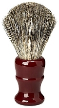 Fragrances, Perfumes, Cosmetics Shaving Brush, red - Acca Kappa Pure Badger Shaving Brush