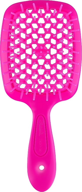 Hair Brush 83SP234 FF2, fuchsia and pink - Janeke Small Superbrush — photo N1