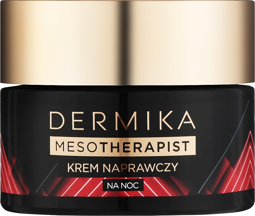 Revitalizing night face cream - Dermika Mesotherapist Cream — photo N1