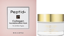 Fragrances, Perfumes, Cosmetics Collagen Neck & Decollete Mask - Peptid+ Collagen Neck & Decollete Mask