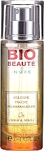 Fragrances, Perfumes, Cosmetics Nuxe Bio Beaute Cologne Fresh Mediterranean Cedrat & Neroli - Eau de Cologne