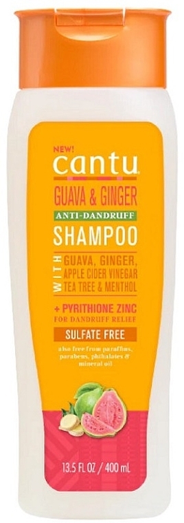 ふけ防止 シャンプー - Cantu Guava & Ginger Anti-Dandruff Shampoo — photo N1