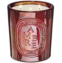 Fragrances, Perfumes, Cosmetics Scented Candle, 3 wicks - Diptyque Ambre Ceramic Candle