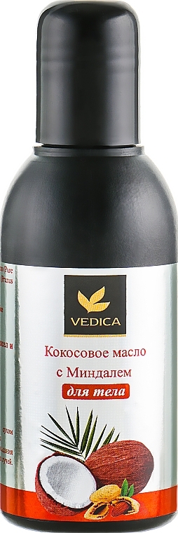 Coconut Body Oil with Almond - Veda Vedica — photo N1