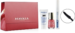 Fragrances, Perfumes, Cosmetics Set - Mavala (lacquer/5ml + remover/5ml + mascara/10ml + bag)