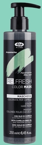 Ammonia-Free Hair Mask - Lisap Re.Fresh Color Mask — photo Aquamarine