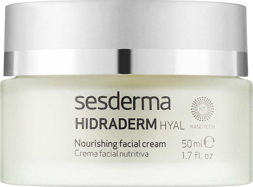 Nourishing Face Cream - SesDerma Laboratories Hidraderm Hyal Nourishing Facial Cream — photo N1