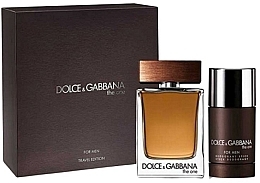 Fragrances, Perfumes, Cosmetics Dolce & Gabbana The One for Men - Set (edt/100ml + deo/stick/70/ml)