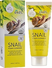 Cleansing Snail Mucin Foam - Ekel Snail Foam Cleanser — photo N1