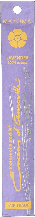 Lavender Incense Sticks - Maroma Encens d'Auroville Stick Incense Lavender — photo N1