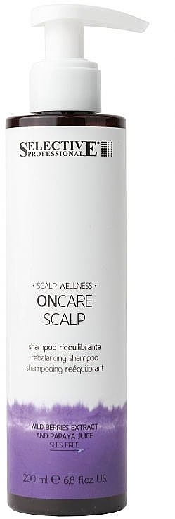 Rebalancing Shampoo for Oily Scalp - Selective Professional OnCare Scalp Rebalancing Shampoo — photo N1