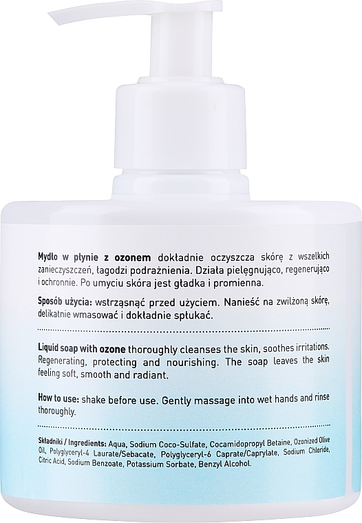 Antibacterial Ozone Liquid Soap - Scandia Cosmetics Ozo Liquid Soap With Ozone — photo N5