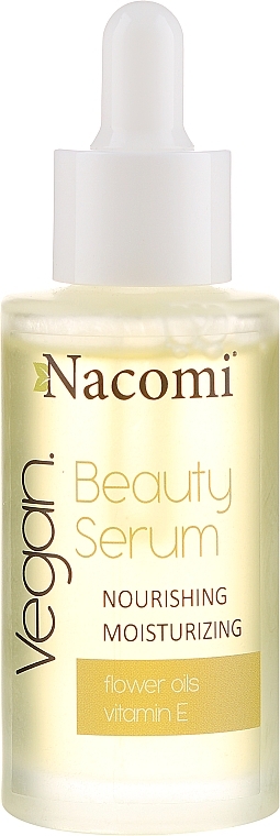 Moisturizing Face Serum - Nacomi Beauty Serum Nourishing & Moisturizing Serum  — photo N1