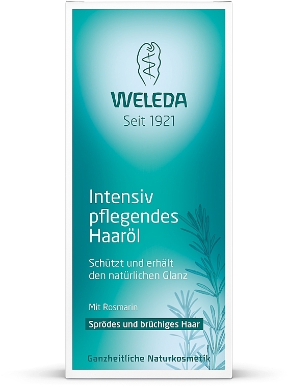 Nourishing Intensive Hair Care Oil - Weleda Intensiv Pflegendes Haaröl — photo N6