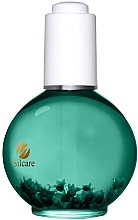 Fragrances, Perfumes, Cosmetics Nail & Cuticle Oil with Flowers - Silcare Olive Pineapple Azure