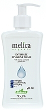 Fragrances, Perfumes, Cosmetics Intimate Wash with Lactic Acid and Panthenol - Melica Organic Intimate Hygiene Wash