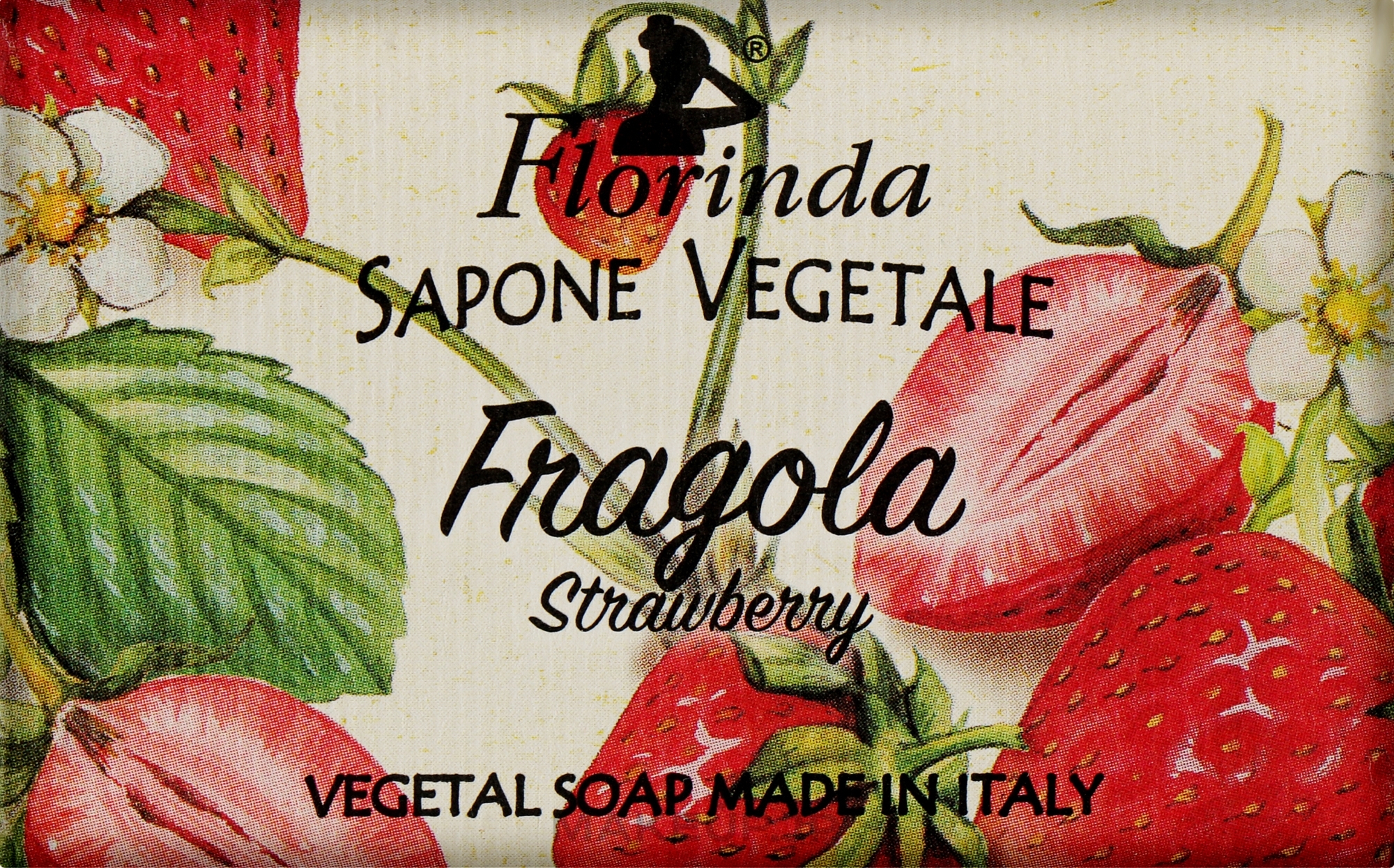 Natural Soap "Strawberry" - Florinda Strawberry Natural Soap — photo 100 g