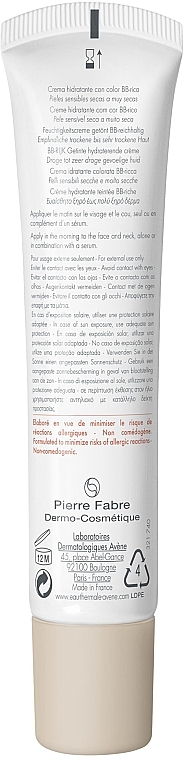 BB-Cream - Avene Hydrance BB-Rich Tinted Hydrating Cream SPF30 — photo N2