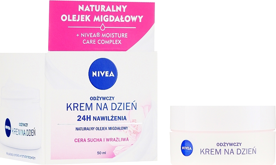 Nourishing Day Cream for Dry and Sensitive Skin - Nivea Moisturizing Day Cream Nourishing For Dry And Sensitive Skin — photo N5