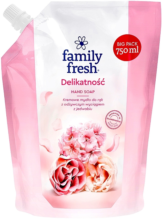 Hand Soap with Silk Extract - Family Fresh Hand Soap (doypack) — photo N1